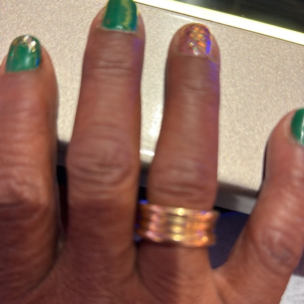 Stylish 18karat Gold Ring - image 2